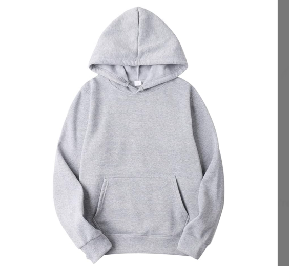 Essential Heather Grey Hoodie