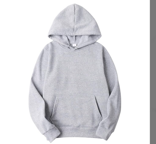 Essential Heather Grey Hoodie